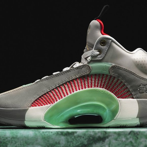 Air Jordan XXXV x CLOT “Warrior Jade” - Limited Edition - Picture 4 of 5